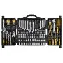 VEVOR 207-Piece Mechanics Tool Set, 1/4" 3/8" 1/2" Drive Sockets, SAE and Metric Mechanic Tool Kit with Bits, Wrenches, Ratchet Handle, Accessories, and Plastic Storage Case, for Automotive Repair