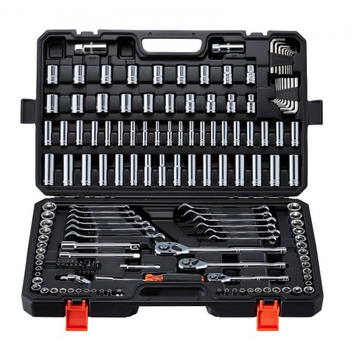 Vevor 450 Piece Tool Set Review VEVOR Mechanics Tool Set And Socket Set, 1/4 And 3/8 145 Pcs Manual - VEVOR Blog Deep And Standard Sockets Combo Vevor 450 Piece Tool Set Review VEVOR Mechanics Tool Set And Socket Set, 1/4 And 3/8 145 Pcs Manual - VEVOR Blog Deep And Standard Sockets Combo