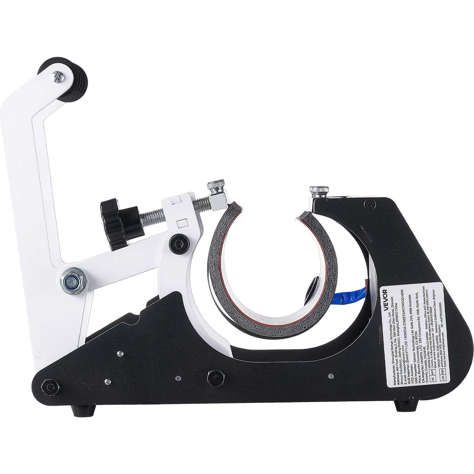 VEVOR Tumbler Heat Press Machine, Max 444 mL Mug Press, Fast and Even Heating, with Tape and Gloves, Easy Temp and Time Setting, Heat Transfer for Sublimation Tumblers, Cups, Mugs, Black and White