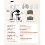 VEVOR Hat Heat Press Machine, with 2 Interchangeable Platens and Caps Stretcher, Precise Temperature & Time Control, Heat Press for Hats and Caps, for HTV Iron On and Sublimation Projects, White