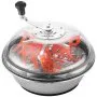 VEVOR Bud Leaf Bowl Trimmer, 16 in Manual Bud Trimmer, with Sharp Stainless Steel Blades, Visual Cutting, Wet & Dry Hydroponic Cutting Machine, Twisted Spin Cut for Plants Leaves Buds Flowers