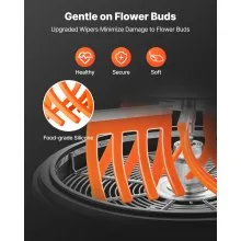 VEVOR Manual Bud Leaf Trimmer 16 in Bud Bowl Trimmer Hydroponic Trimming Machine