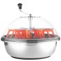 VEVOR Bud Leaf Bowl Trimmer, 600 mm Manual Bud Trimmer, with Sharp Stainless Steel Blades, Visual Cutting, Wet & Dry Hydroponic Cutting Machine, Twisted Spin Cut for Plants Leaves Buds Flowers