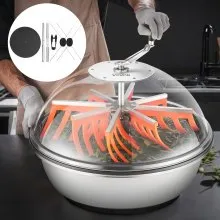 VEVOR Manual Bud Leaf Trimmer 24 in Bud Bowl Trimmer Hydroponic Trimming Machine