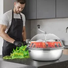 VEVOR Manual Bud Leaf Trimmer 24 in Bud Bowl Trimmer Hydroponic Trimming Machine