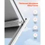 Kit completo de toldo manual para autocaravana VEVOR, toldo retráctil de 5,5 m con marco de aleación de aluminio, toldo para remolque de exterior, apto para la mayoría de autocaravanas (azul degradado)
