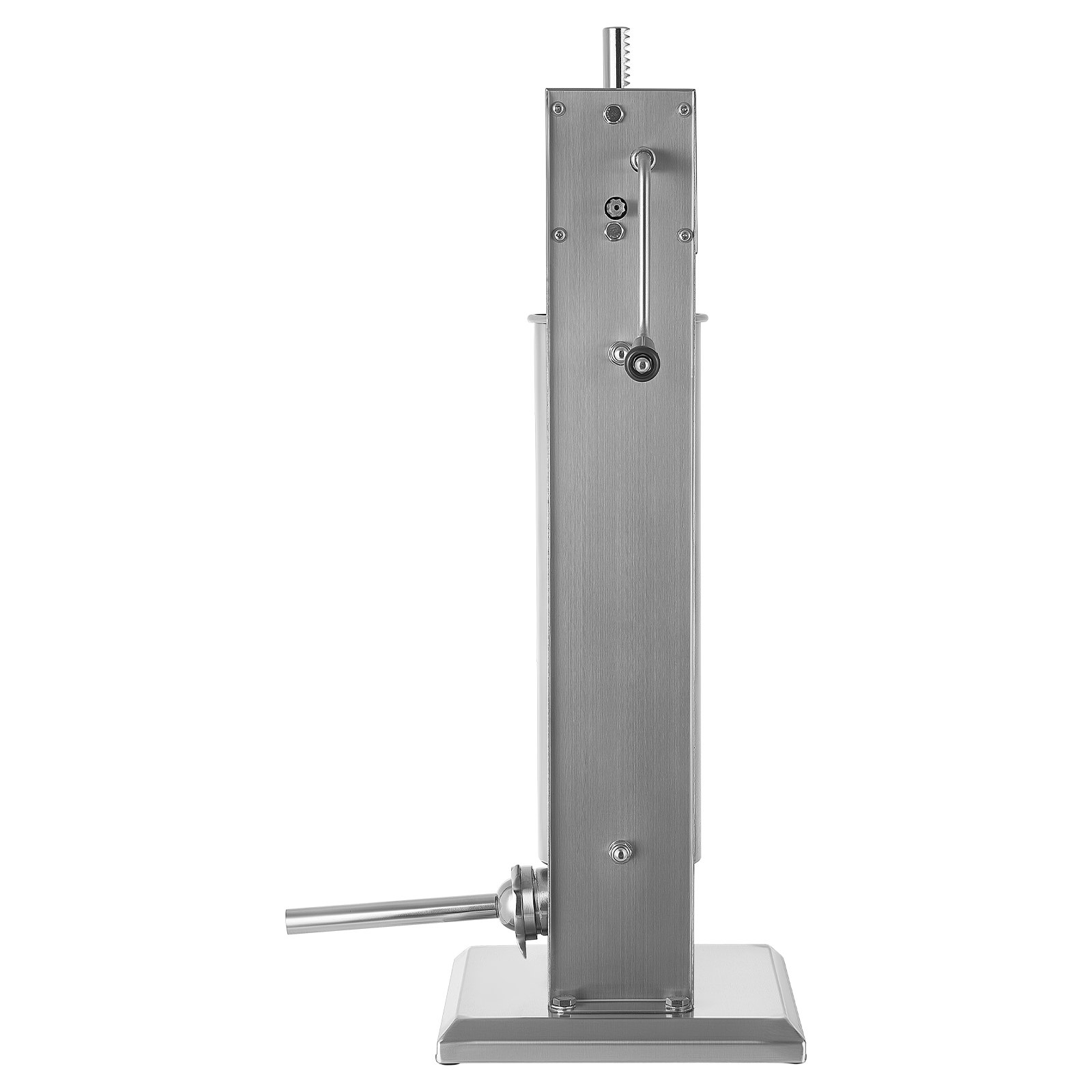 VEVOR Manual Sausage Stuffer 7L/15LBS Vertical Sausage Machine Dual-Speed, Food-Grade 304 Stainless Steel Meat Stuffer, Includes 5 Stuffing Tubes, for Home Kitchen Restaurant Commercial