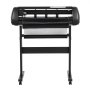 VEVOR Vinyl Cutter Machine, 28 inch Max Feed Width, Dual Blades, Adjustable Force and Speed, LED Display, Vinyl Plotter Cutter Printer with Signmaster Software for Compatible with Windows and macOS