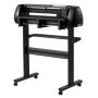 VEVOR Vinyl Cutter Machine, 28 inch Max Feed Width, Dual Blades, Adjustable Force and Speed, LED Display, Vinyl Plotter Cutter Printer with Signmaster Software for Compatible with Windows and macOS