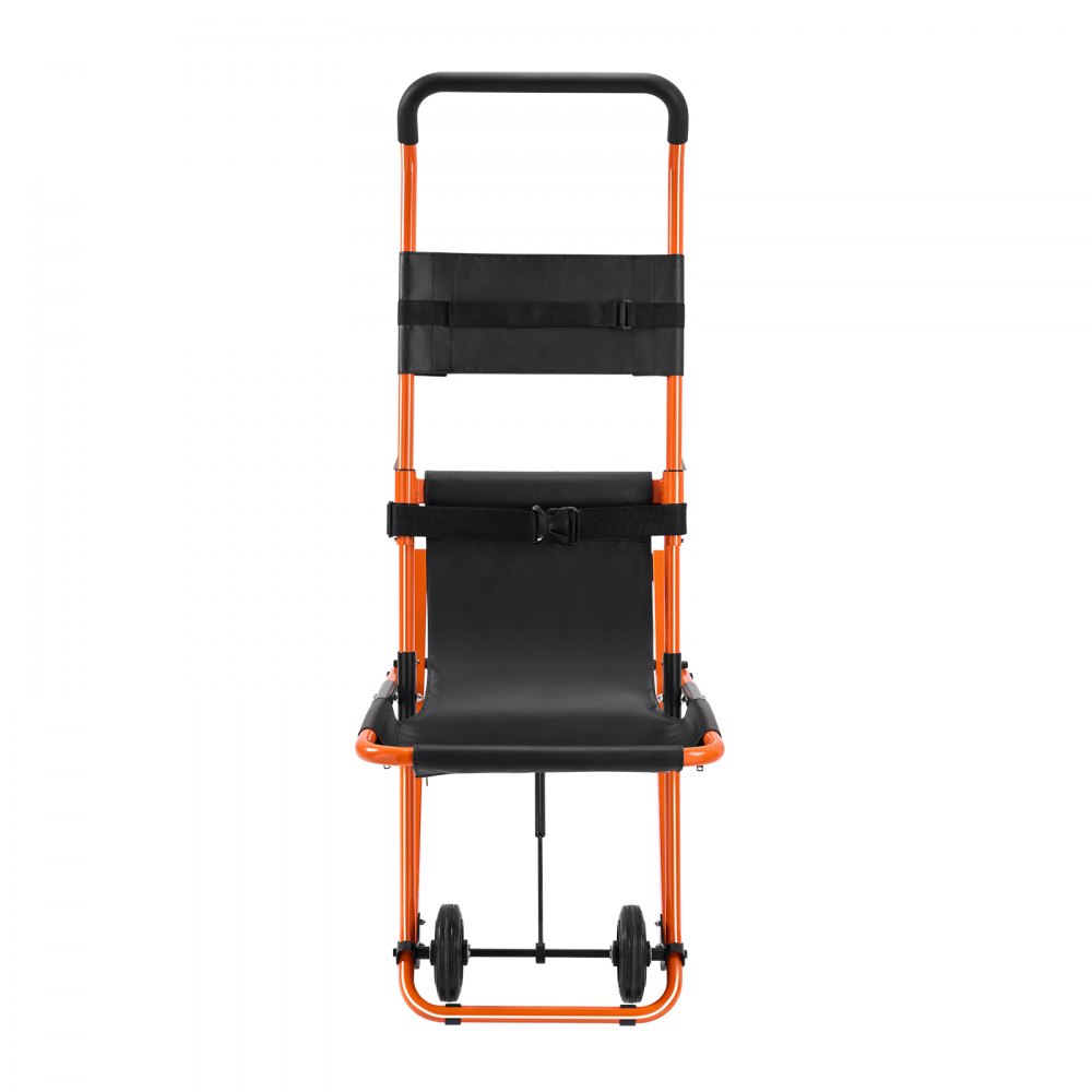 VEVOR Manual Stair Chair, 350 lbs Load Capacity, Foldable Emergency Stair Wheelchair with 4 Wheels, Portable Transport Stair Chair Ambulance Firefighter Evacuation Use for Elderly, Disabled Transfer