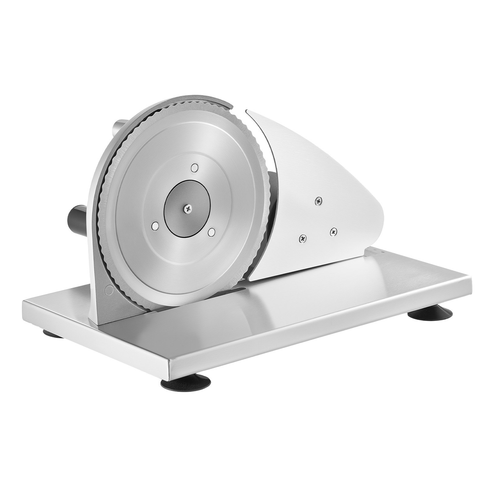 VEVOR Manual Bread Slicer, 0-15mm Adjustable Thickness Cheese Cutter, Hand-Cranked Bread Slicer with Micro-Serrated Stainless Steel Blade for Kitchen, Bakery, Party