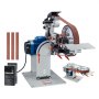 VEVOR Belt Grinder Sander 72 x 2-inch Belt Polisher with VFD 3 Grinding Forms