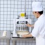VEVOR - Divisora y redondeadora de masa (18 unidades), cortadora de masa manual de 2,11 oz a 9,88 oz con bandeja y cuchilla de acero inoxidable 304, máquina para hacer pan para panadería, restaurante y uso comercial.