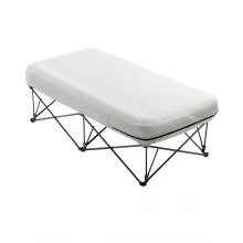 Air Mattress with Frame & Pump 1 Person Blow Up Camping Mattress 300lbs