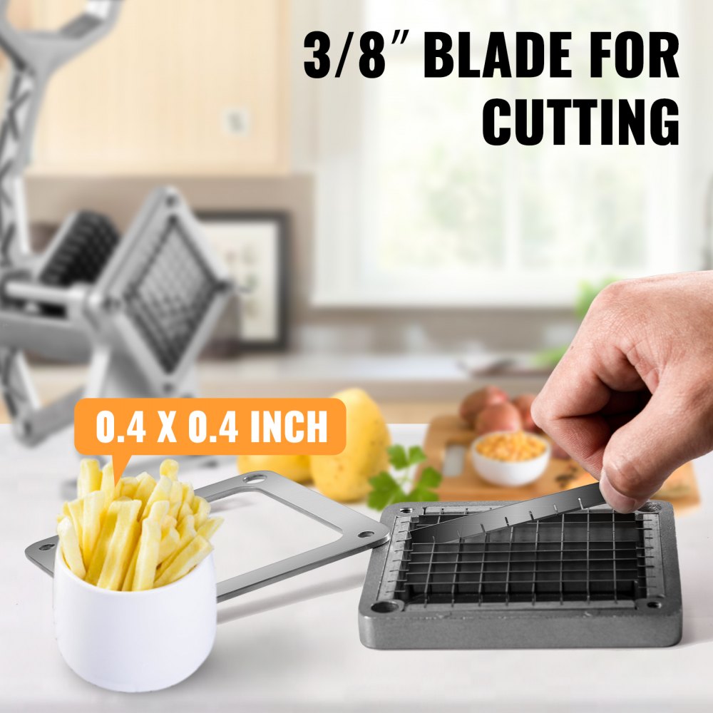 Choice Prep Potato Wedge Cutter - 8 Wedge French Fry Cutter