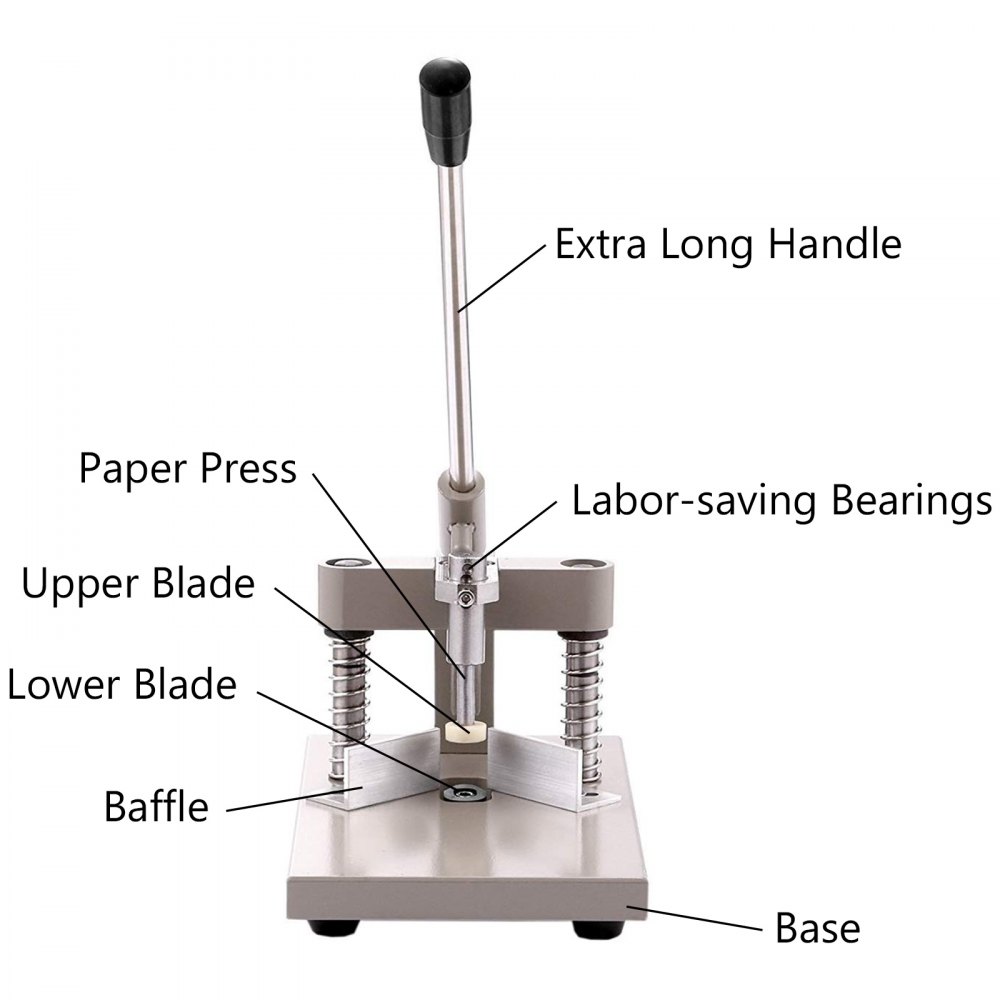 Vevor Corner Rounder Cutter R6/r10 Heavy Duty Commercial Cutting 30 Mm Metal For Books