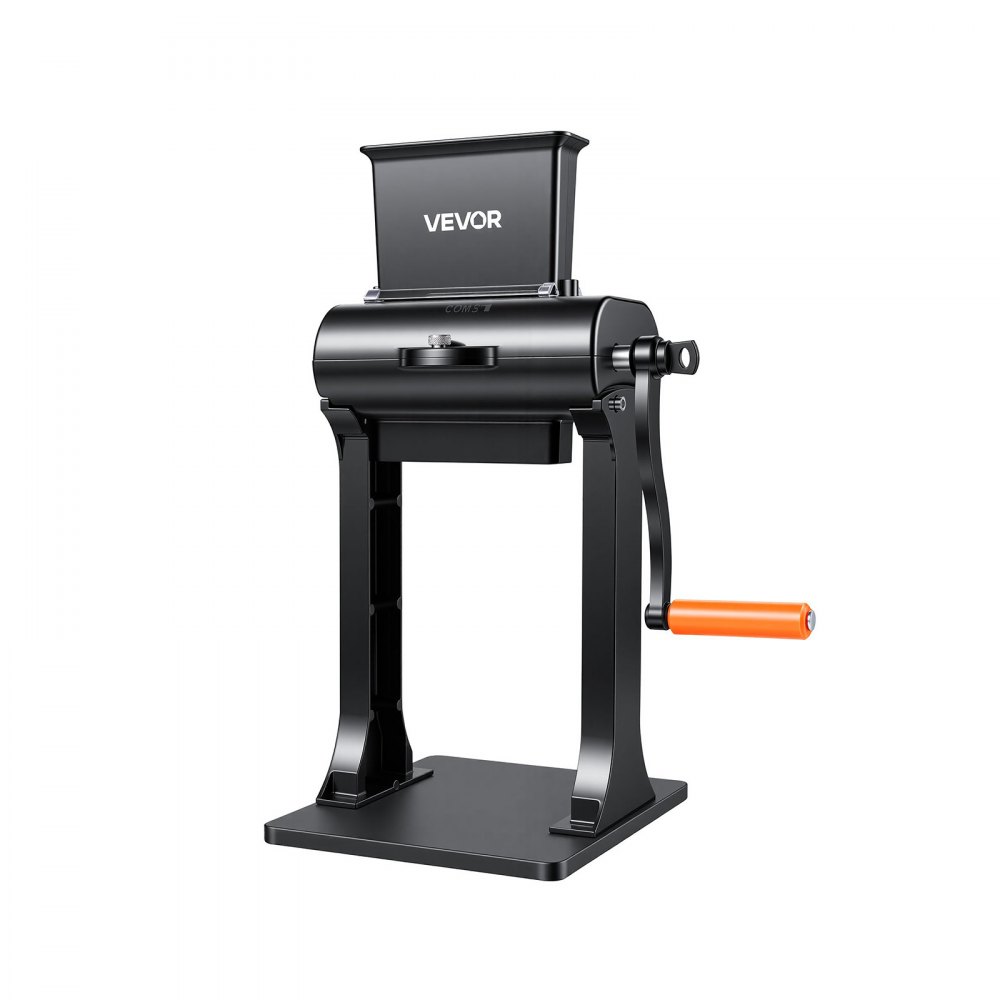 VEVOR 2-in-1 Manual Meat Tenderizer & Beef Jerky Slicer Steak Turkey Pork, Commercial Meat Tenderizer Machine, with Clamp, 15 cm Feed Port, 2 Sets of Stainless Steel Blades, Aluminum Construction