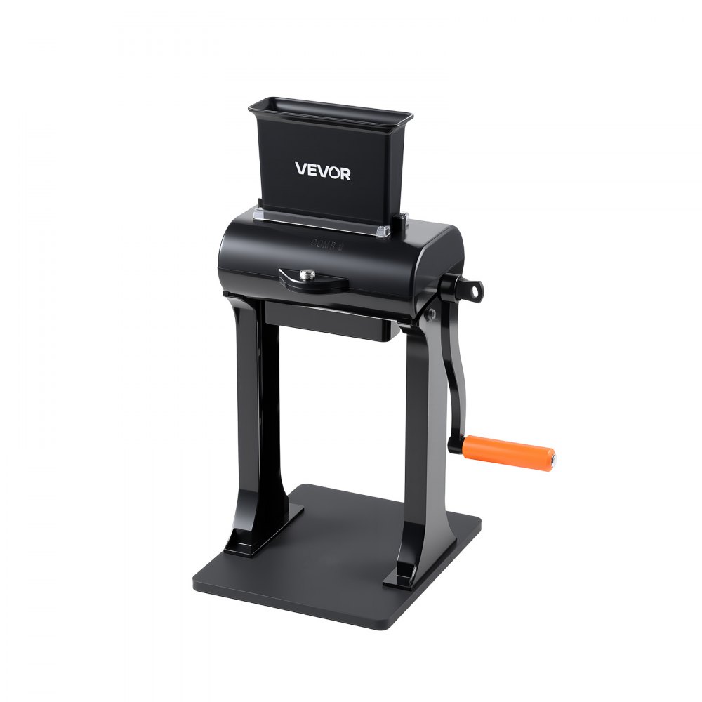 VEVOR 2-in-1 Manual Meat Tenderizer & Beef Jerky Slicer Steak Turkey Pork, Commercial Meat Tenderizer Machine, with Clamp, 15 cm Feed Port, 2 Sets of Stainless Steel Blades, Aluminum Construction