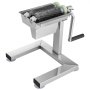 VEVOR manual steak tenderizer with stainless steel body and hand crank handle.