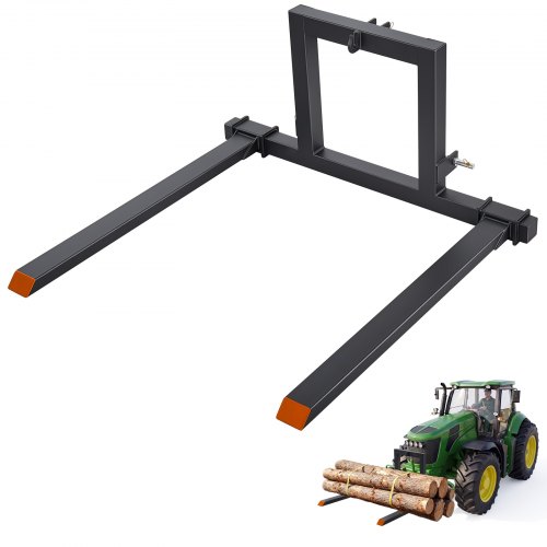 Traktori kaubaaluse kahvlid 1814 kg, 1270 mm