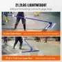 VEVOR Bull Float Manganese Steel Concrete Float 47x11.8 in Concrete Float Tool Cement Tool Bull Concrete Kit Bull Pool Float Bull Float Handle Bull Float Bracket Concrete Tool Finishing Bull Float