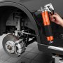VEVOR Grease Gun, 8000 PSI, Pistol Grip Grease Gun Kit with 0.4 L Capacity, Includes 46 cm Flex Hose, Double Handle Grease Coupler, Extension Rigid Pipe & Sharp Type Nozzle for Automotive, Marine