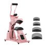 VEVOR Hat Heat Press Machine, with 4pcs Interchangeable Platens, Precise Temperature and Time Control, Hat Press for HTV Iron On and Sublimation Projects, for Caps, Headbands, Cuffs, Face Masks, Pink