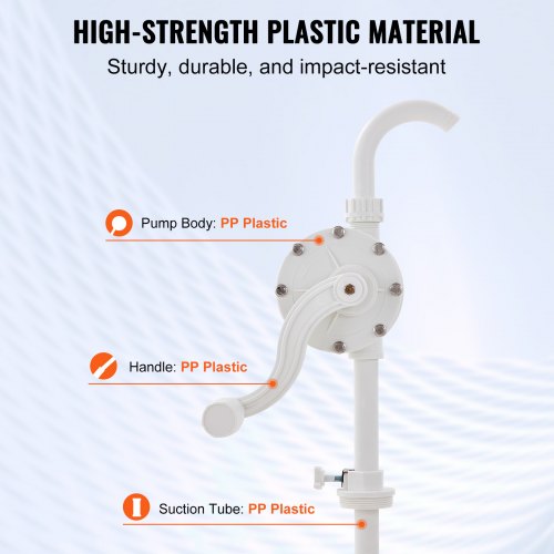 Vändaga vaadipump kemikaalidele, plastik, 25 l/min — pilt 5