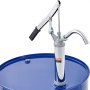 VEVOR Drum Pump, 10 oz. Per Stroke, Lever-Action Barrel Pump, Fits 5 to 55 Gallon Drums with 2-Piece Telescopic Suction Tube & Hose, Hand Operated, Designed to Transfer Fuel, Oil, Diesel, Carbon Steel