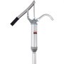 VEVOR Drum Pump, 10 oz. Per Stroke, Lever-Action Barrel Pump, Fits 5 to 55 Gallon Drums with 2-Piece Telescopic Suction Tube & Hose, Hand Operated, Designed to Transfer Fuel, Oil, Diesel, Carbon Steel