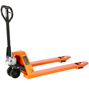 VEVOR Pallet Jack, 6600 lbs Load Capacity, Manual Pallet Truck with 48L x 27W Inch Forks for Material Handling, 3.35-7.1 Inch Fork Lift Height Range, Suitable for Warehouse, Supermarket, Manufacturing | VEVOR US