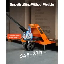 Manua Pallet Jack 6600 lbs Pallet Jack Truck with 48L x 27W Inch Forks