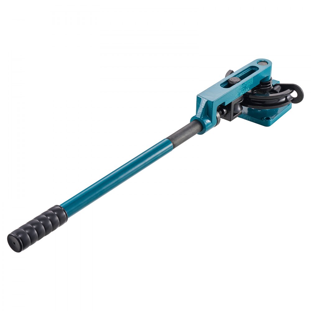 VEVOR Pipe Tube Bender, 3/8" to 1" Manual Pipe Tube Bender, with 7 Dies, Heavy Duty Tube Bender Tubing of Steel Metal Copper, for Repair Shops, Blue