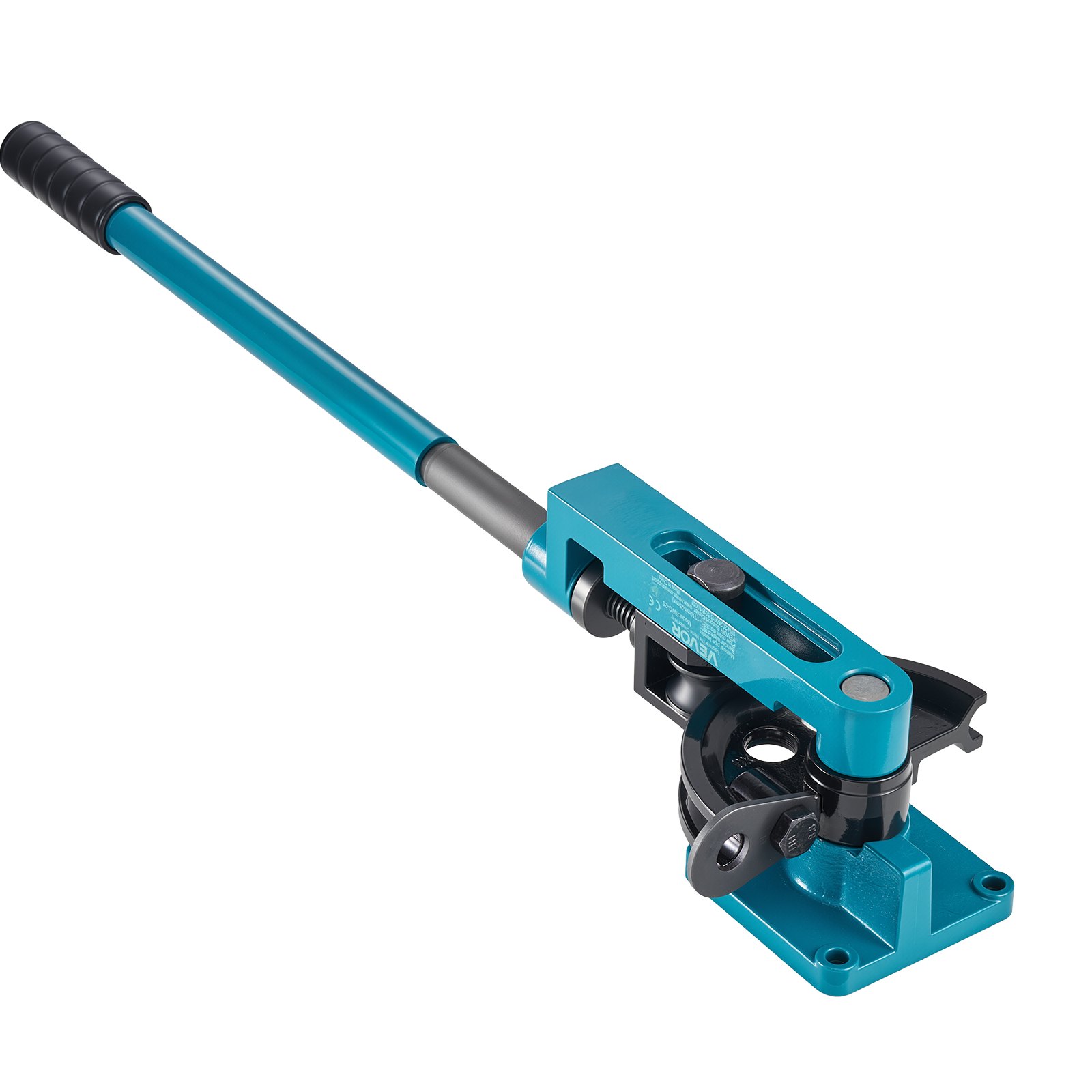 VEVOR Pipe Tube Bender, 3/8" to 1" Manual Pipe Tube Bender, with 7 Dies, Heavy Duty Tube Bender Tubing of Steel Metal Copper, for Repair Shops, Blue