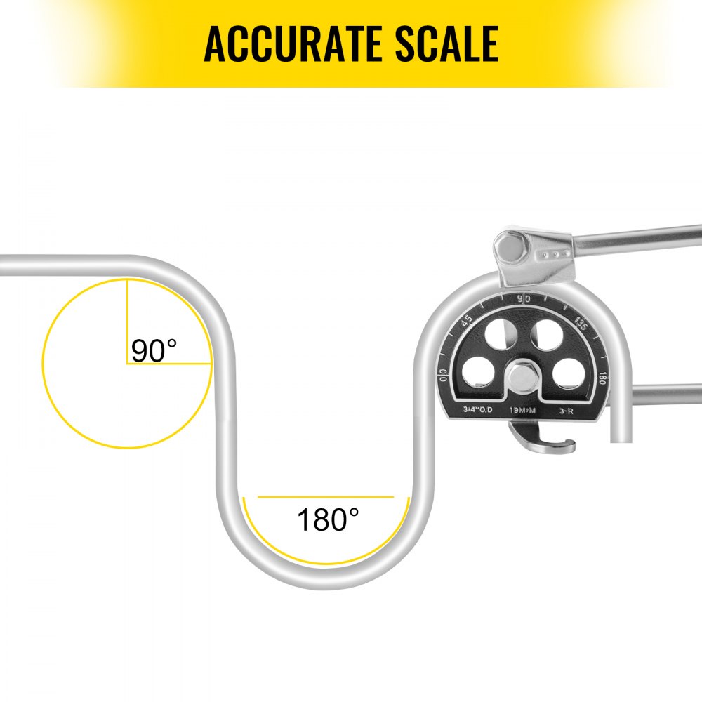 1/2" 3/4" Tube Bender Plumbing Tools Copper Aluminium Pipe Refrigeration 2 PC