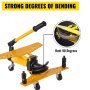 VEVOR Manual Hydraulic Pipe Tube Bender Machine 10 Ton Manual Hydraulic Tube Bending Machine 6.4–25.4 mm Diameter 6 Dies for Heating and Piping Construction