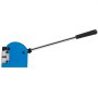 blue VEVOR shrinker stretcher with long metal handle and black grip.