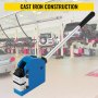 VEVOR shrinker stretcher with cast iron construction in an auto workshop.