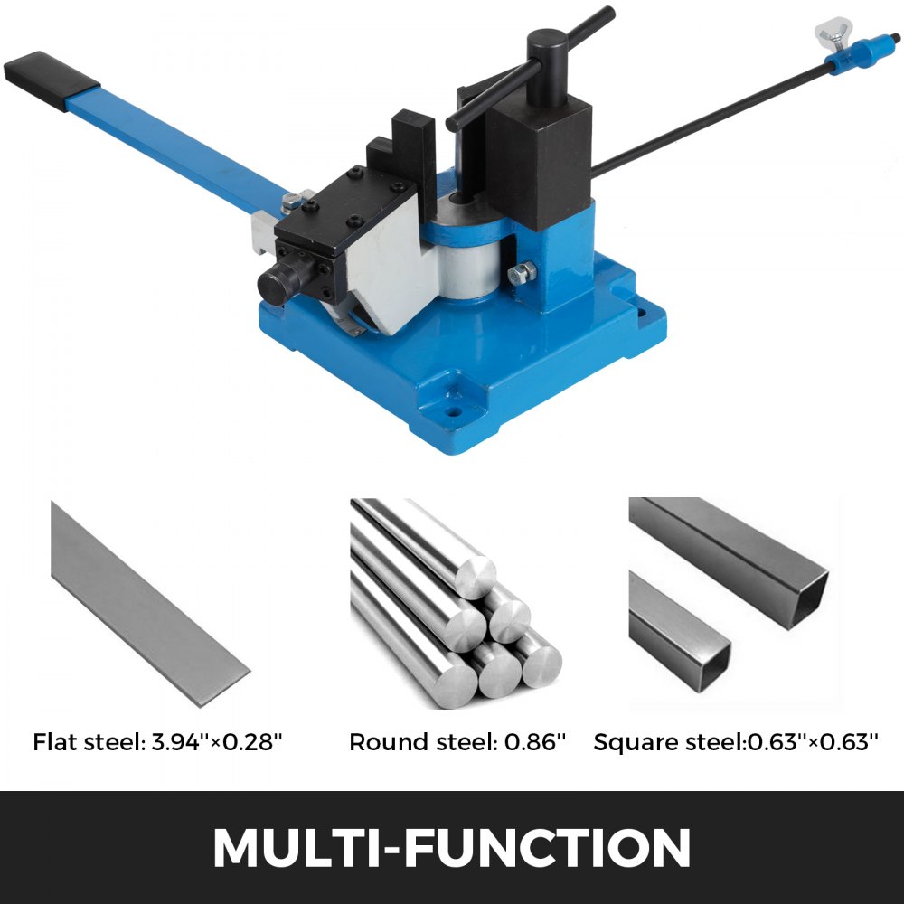 VEVOR UB-100A Universal Metal Pipe Bender Hot and Cold Metal Bar 120 Degree