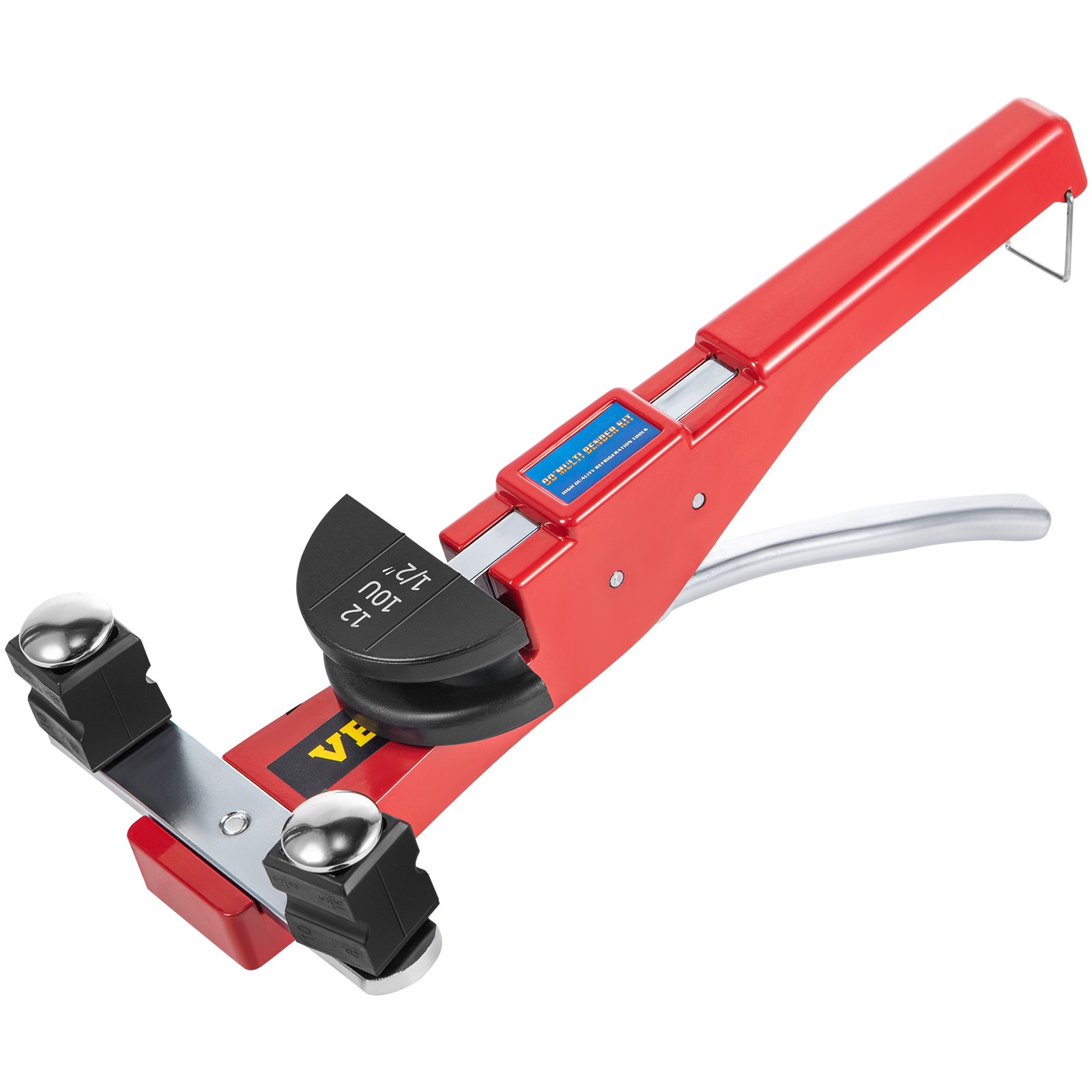 VEVOR Manual Tube Bender 7 Heads 1/4" to 7/8" Multi-function Ratchet Tube Bender
