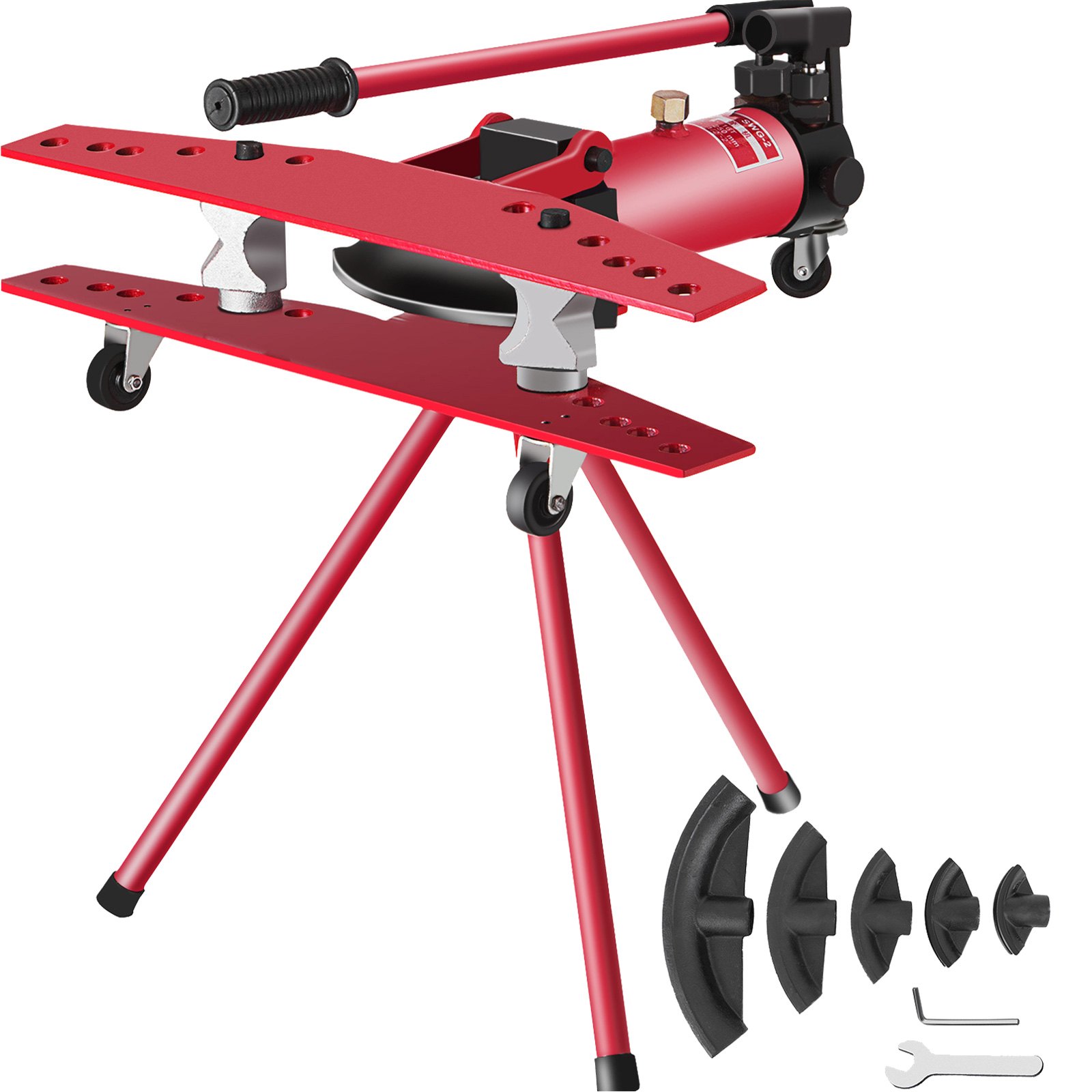 Sweiko Manual Pipe Bender Plumbers Tool 16T, Pipe Bending Machine 1/2-2 Inch, Pipe Bending Pipe Bending Machine Ø22mm-Ø60mm, Bender Tube Bender Machine Tube Bender for Heating and Piping Construction Sweiko Manual Pipe Bender Plumbers Tool 16T, Pipe Bending Machine 1/2-2 Inch, Pipe Bending Pipe Bending Machine Ø22mm-Ø60mm, Bender Tube Bender Machine Tube Bender for Heating and Piping Construction