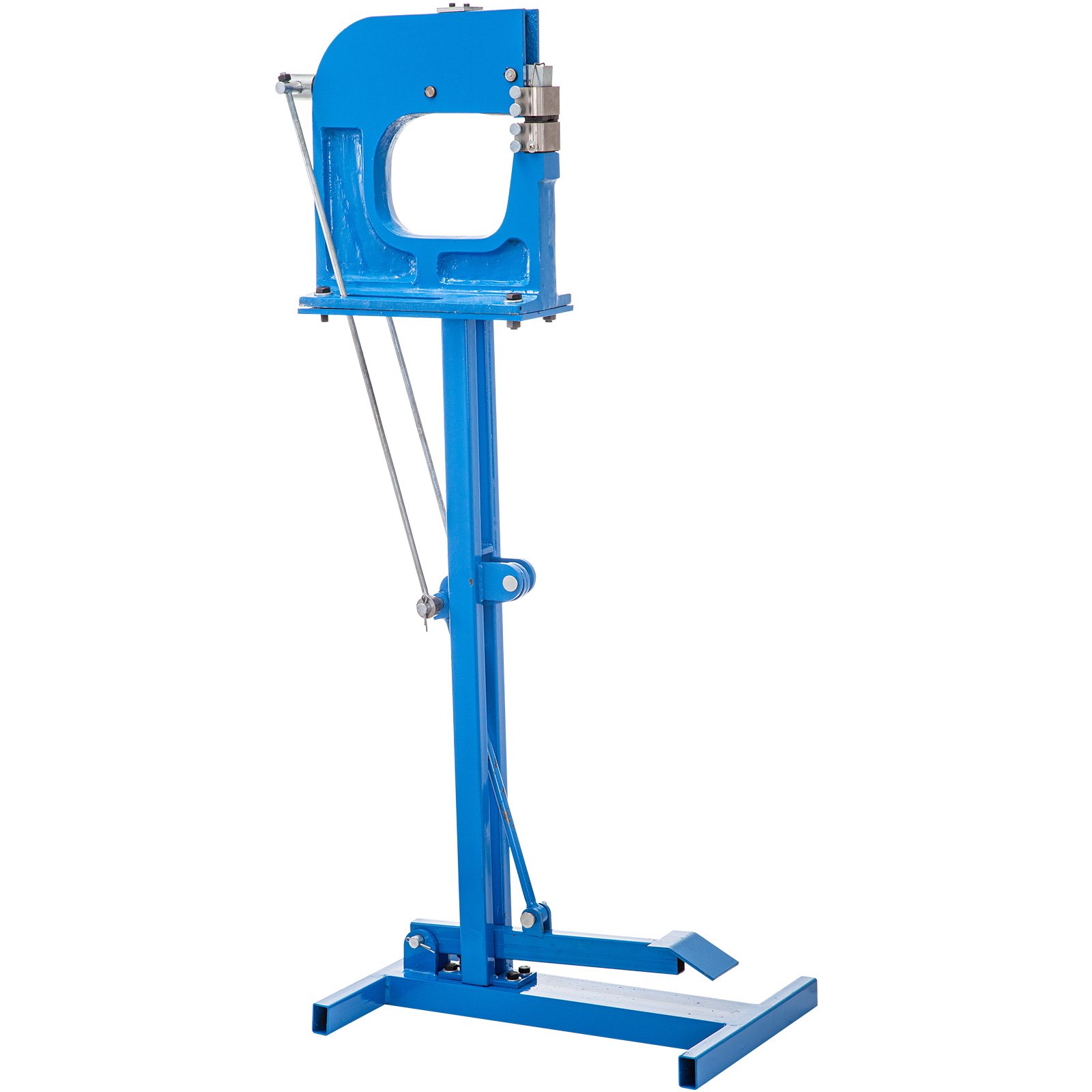 VEVOR Metal Stretcher Shrinker SS-16F, Metal Shrinker Stretcher Stand, Manual Shrinker and Stretcher with Foot Pedal Sheet,Metal Shrinker Stretcher Tool 8.5" Throat Depth 16 Gauge Mild Steel Capacity