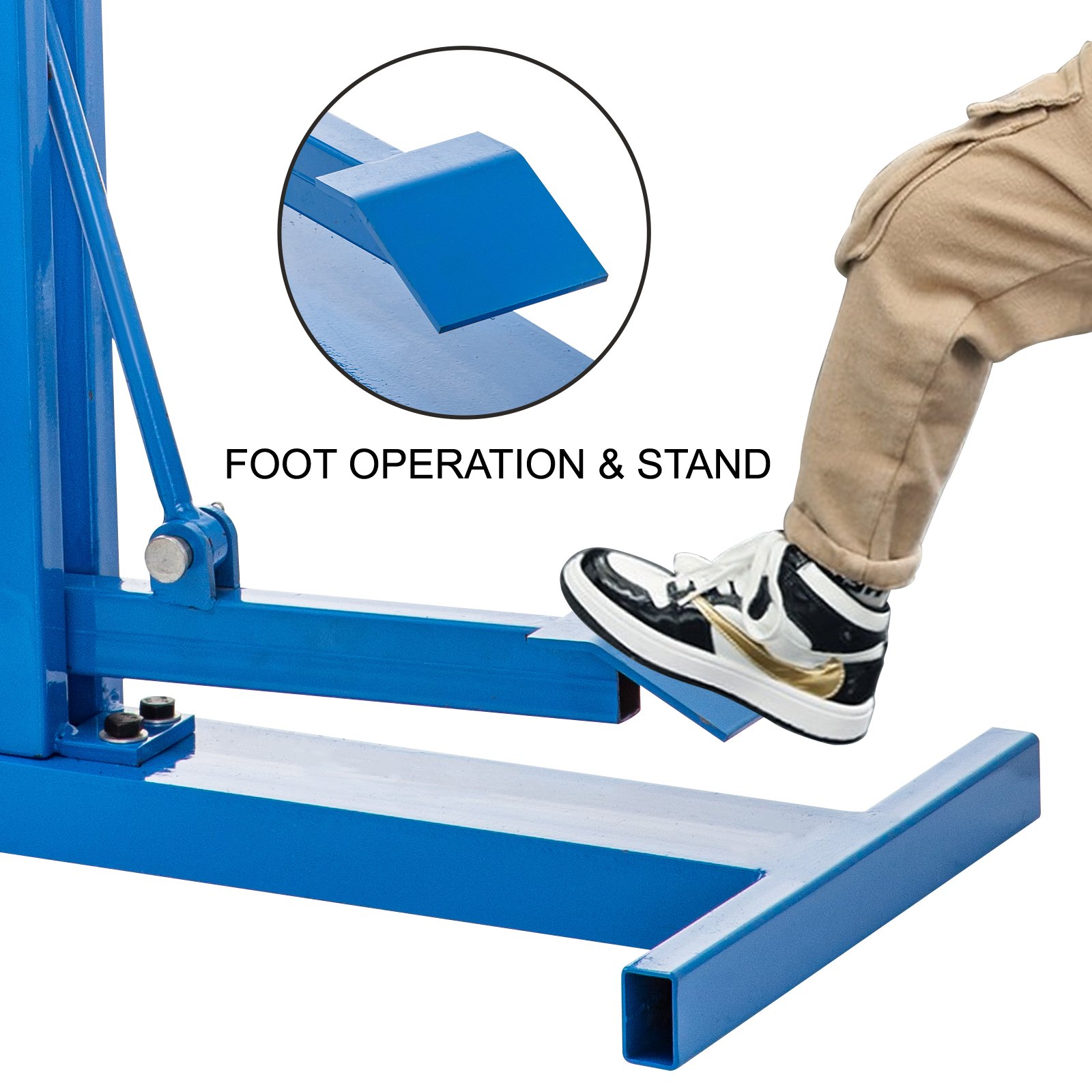 VEVOR Metal Stretcher Shrinker SS-16F, Metal Shrinker Stretcher Stand, Manual Shrinker and Stretcher with Foot Pedal Sheet,Metal Shrinker Stretcher Tool 8.5" Throat Depth 16 Gauge Mild Steel Capacity