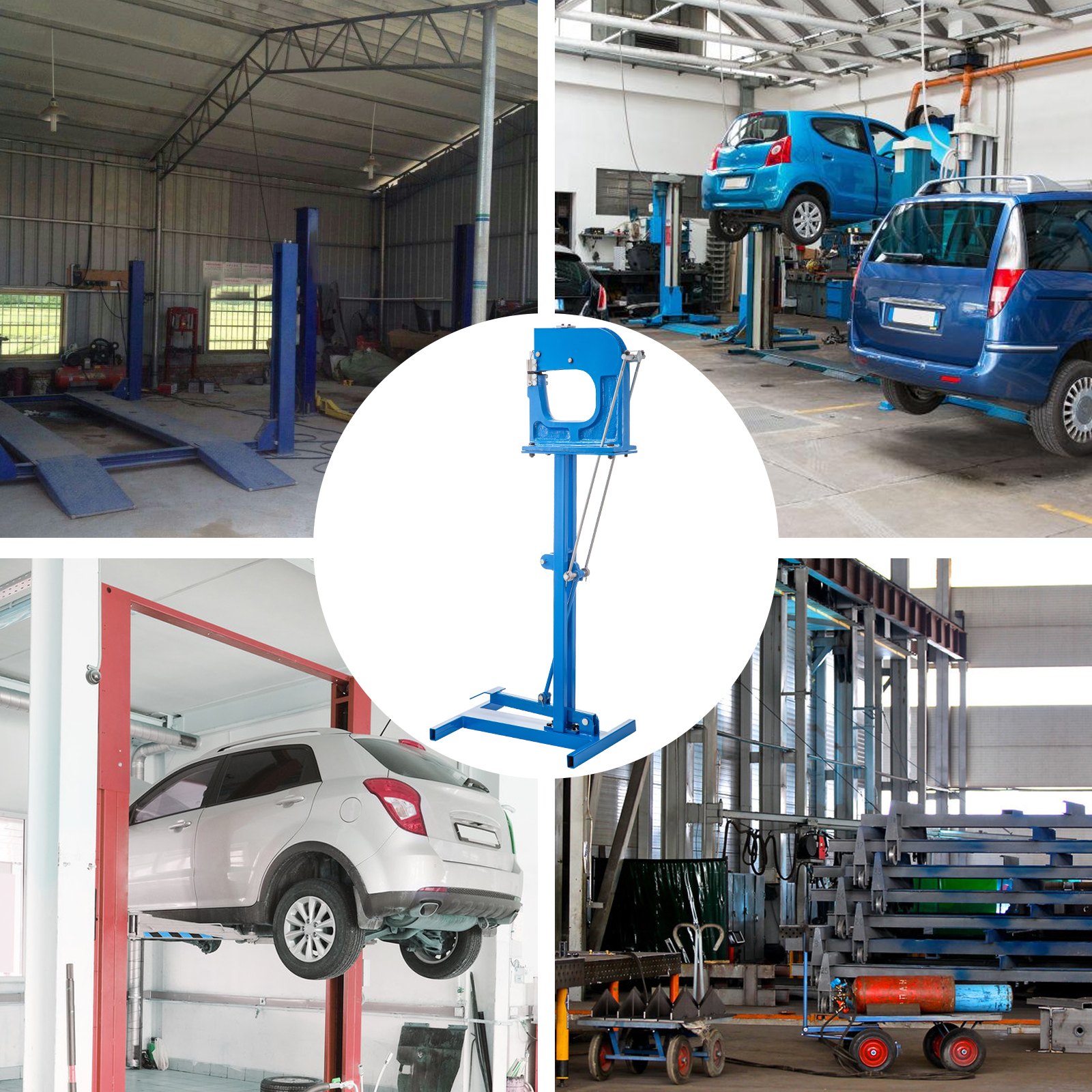 VEVOR Metal Stretcher Shrinker SS-16F, Metal Shrinker Stretcher Stand, Manual Shrinker and Stretcher with Foot Pedal Sheet,Metal Shrinker Stretcher Tool 8.5" Throat Depth 16 Gauge Mild Steel Capacity