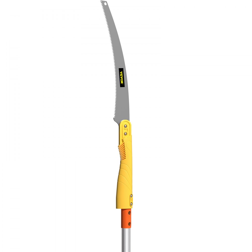 VEVOR Tree Pruner Pole Saw 27.7 ft Extendable Aluminum Pole Sharp Steel Blade