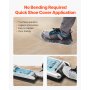 Shoe Cover Machine Disposable Automatic Shoe Cover Dispenser Fits Up to US 11