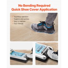 Shoe Cover Machine Disposable Automatic Shoe Cover Dispenser Fits Up to US 11