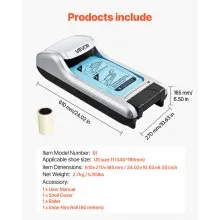 VEVOR Shoe Cover Machine Automatic Shoe Cover Dispenser Fits Up to US 11