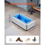 Shoe Cover Dispenser Fits Up to US 11 with 100 Disposable Plastic Covers