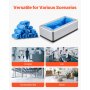 Shoe Cover Dispenser Fits Up to US 11 with 100 Disposable Plastic Covers